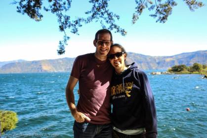 Me and Sam hanging out on the Lake