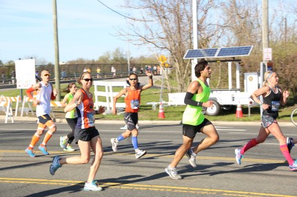 Mile 3. Still pretty pumped. 